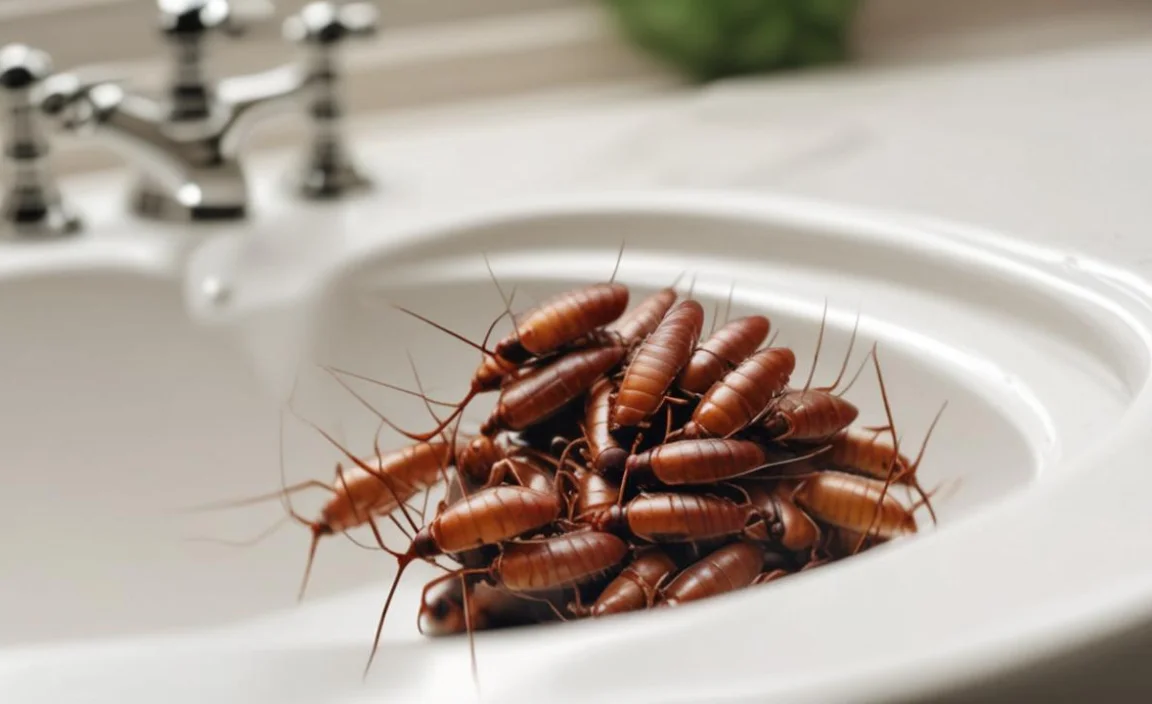 How To Get Rid Of Roaches In Sink Drain: Easy Tips!