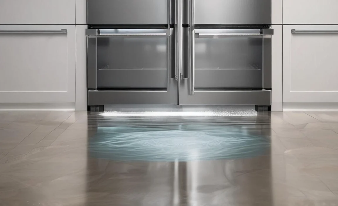 How To Install A Water Line To A Fridge Under The Floor