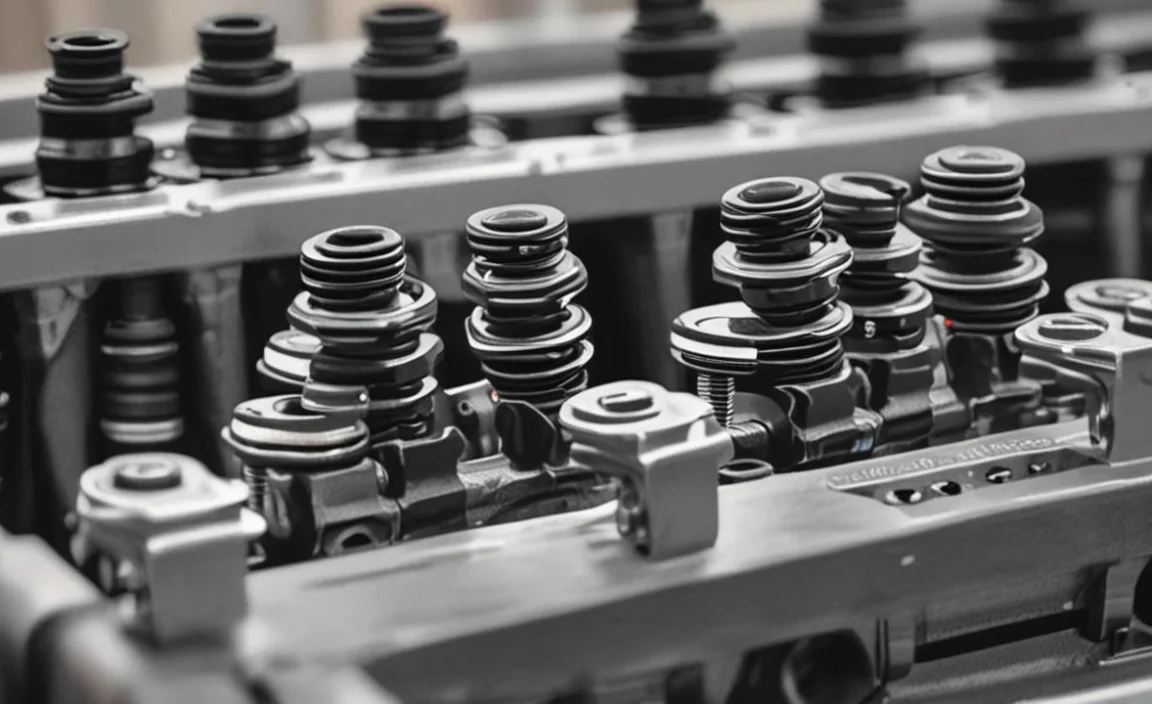 How To Install The New Valve Springs Onto The Cylinder Heads