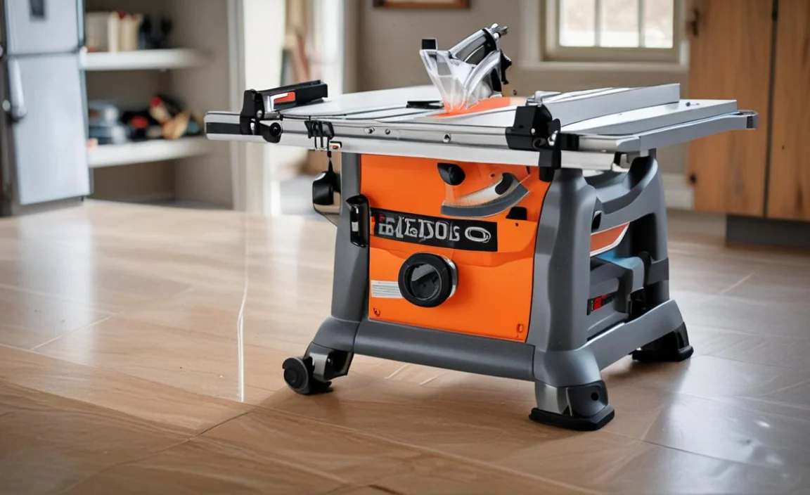 How To Maintain And Care Ridgid Granite Top Table Saw