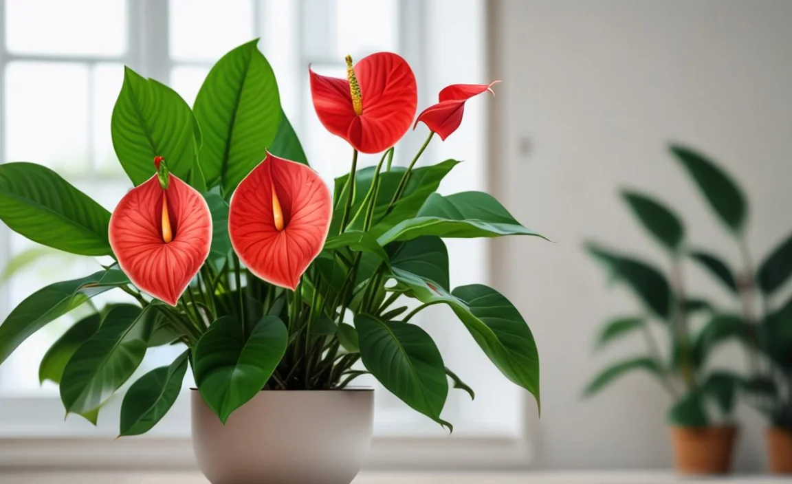 How To Provide Bright Indirect Light To Your Indoor Anthurium