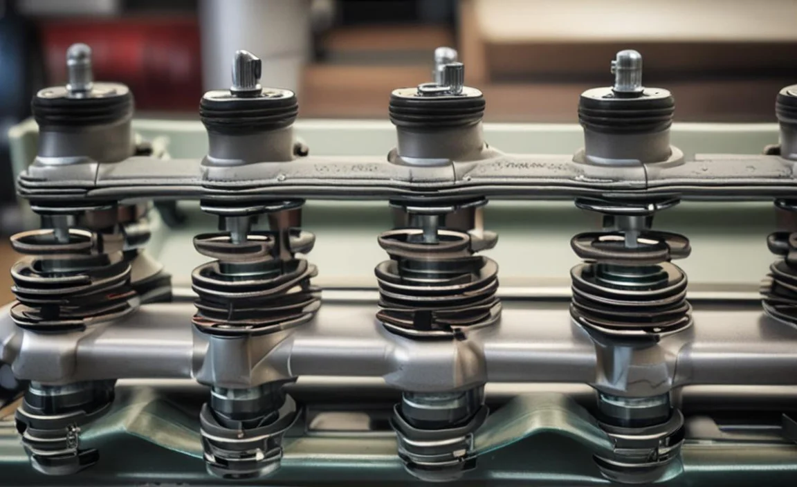 How To Remove The Old Valve Springs And Retainers