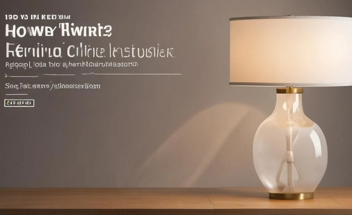 How To Rewire A Table Lamp: Easy Step-By-Step Guide