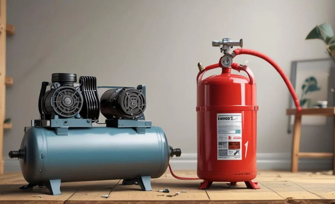 How To Set Up An Air Compressor For Spray Guns And Painting
