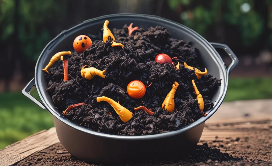 How to Set Up Your Compost with Black Plastic