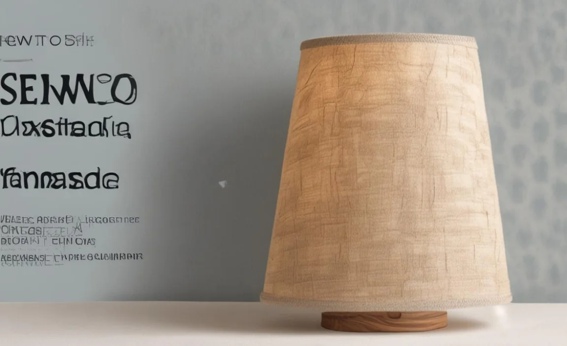 How To Sew A Lampshade: Diy Guide For Beginners!