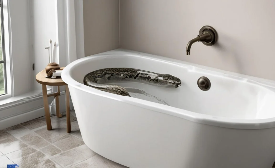 How To Unclog A Bathtub Drain With A Snake: Easy Steps!