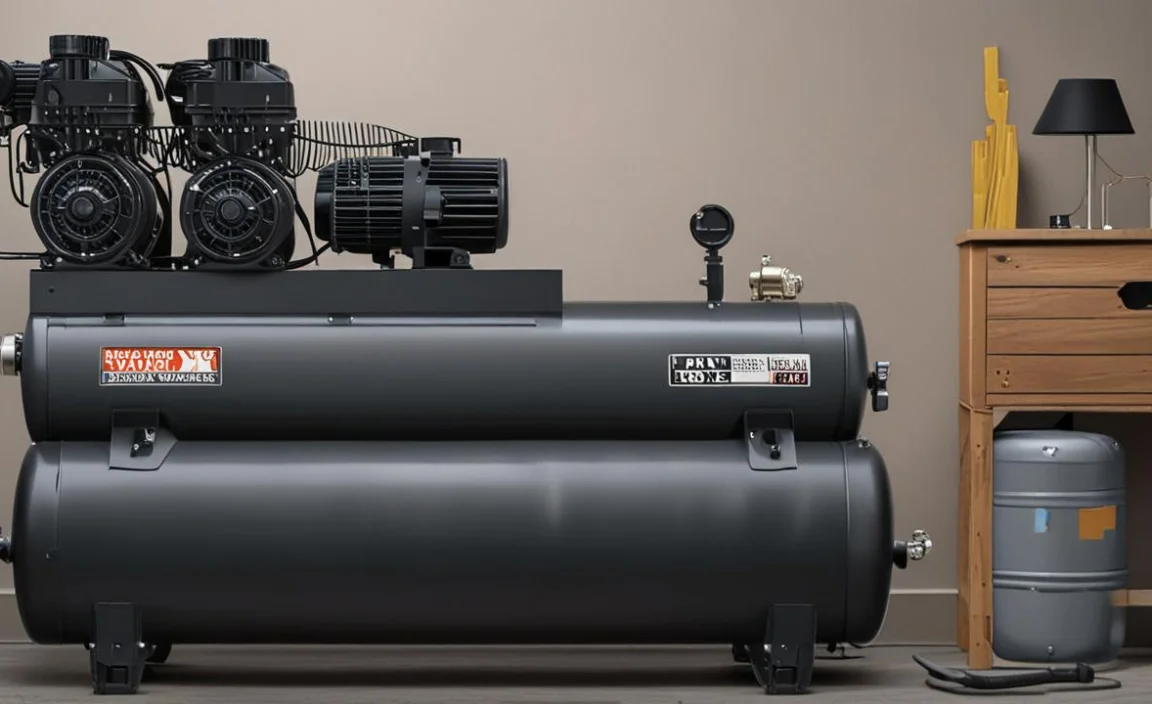 How To Use Black Max 60-Gallon Compressor Compressor