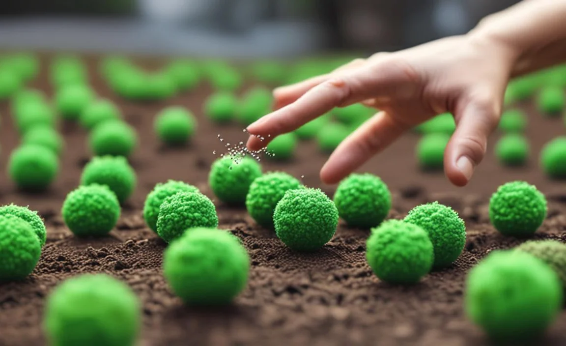 How To Use Green Fertilizer Balls