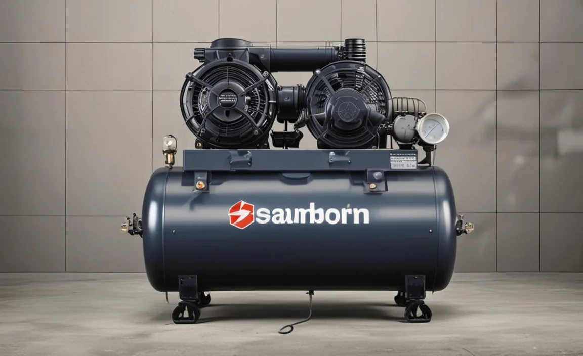 How To Use The Sanborn 80-Gallon Air Compressor