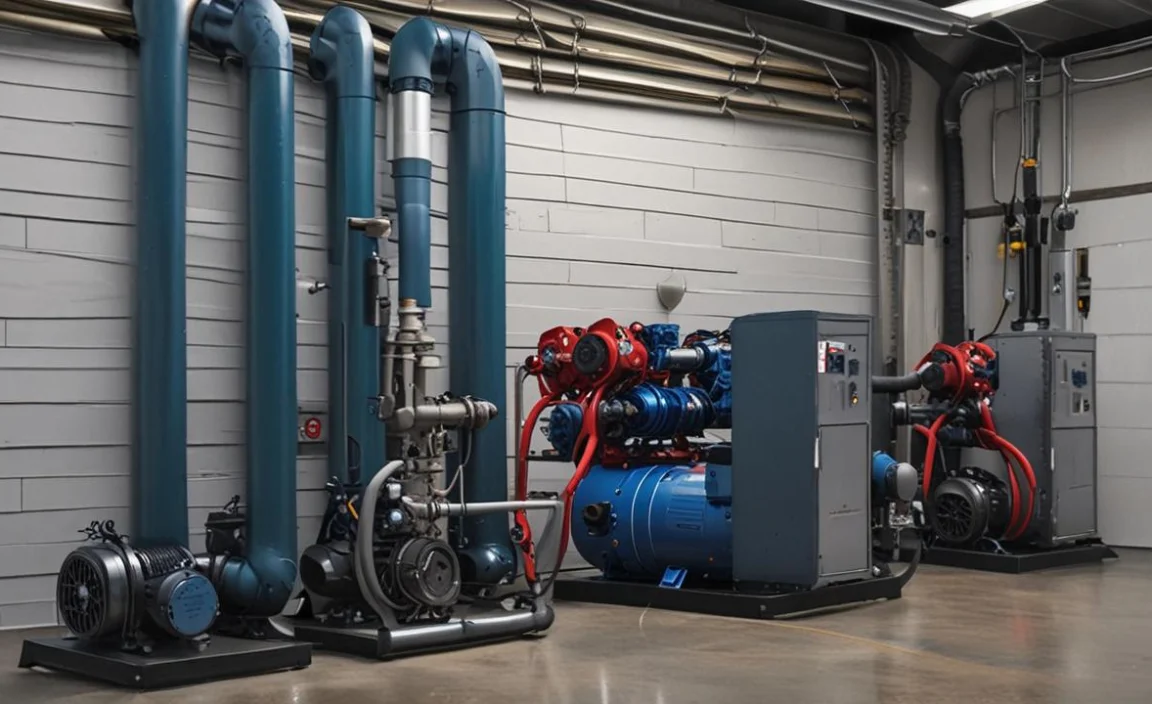 Importance Of Proper Air Compressor Piping In A Garage