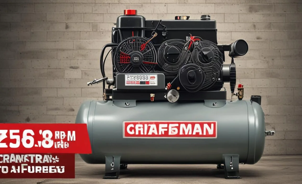 Importance Of The 33-Gallon Tank Capacity In Craftsman Air Compressors