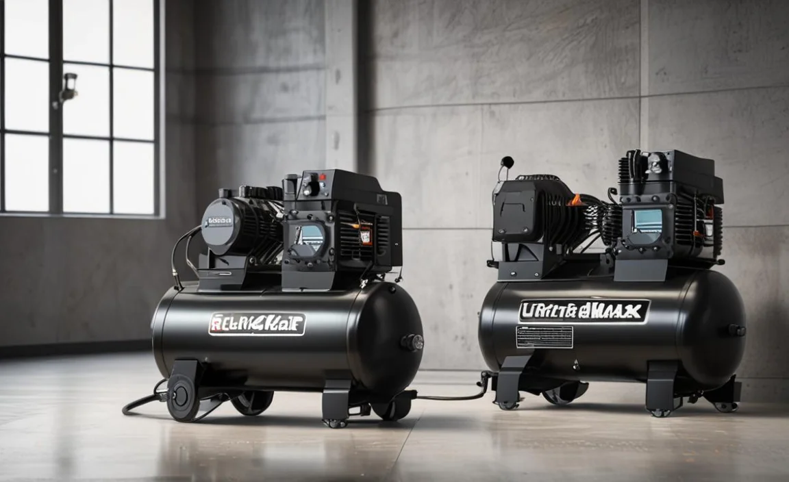 Ingersoll-Rand Electric Air Compressor, 1 Stage
