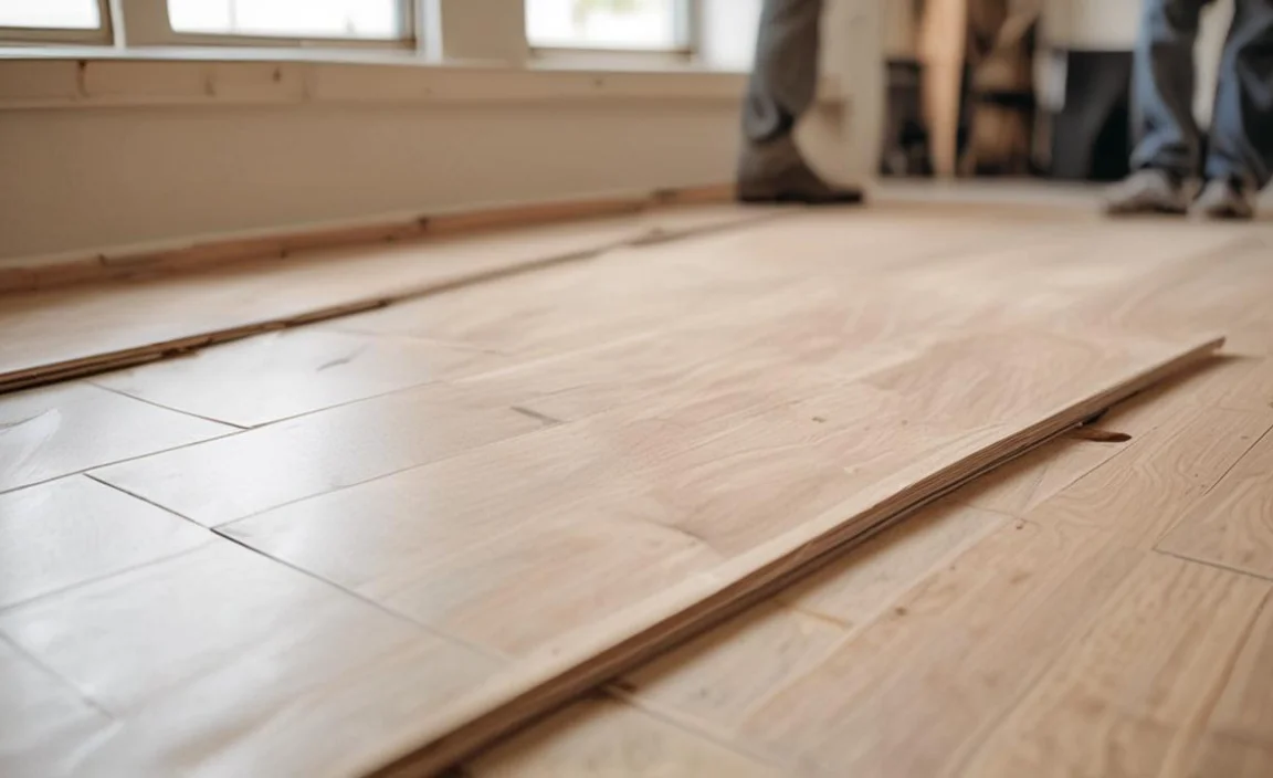 Installing The New Subflooring