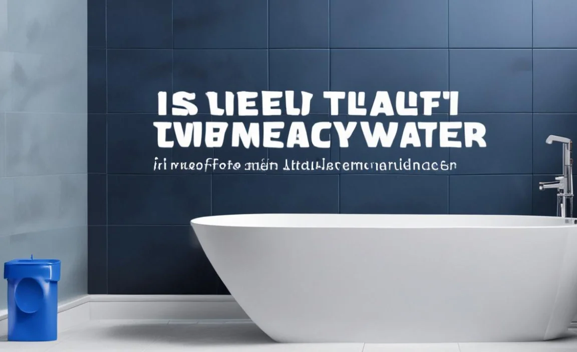 Is Blue Toilet Water Dangerous? Uncover The Facts!