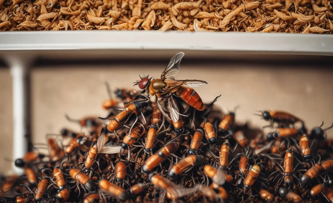 Is it okay to use insecticide sprays in my worm bin?