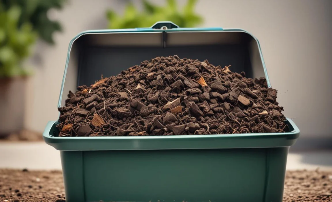 Issue: The compost is too dry.