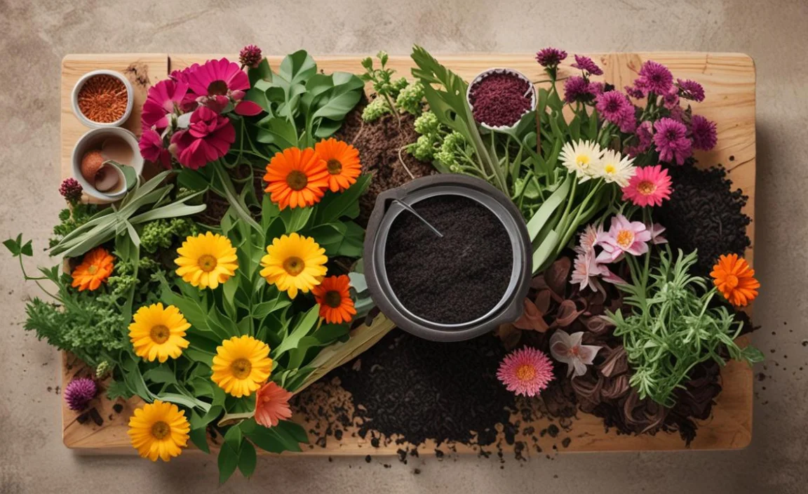Key components of healthy compost: