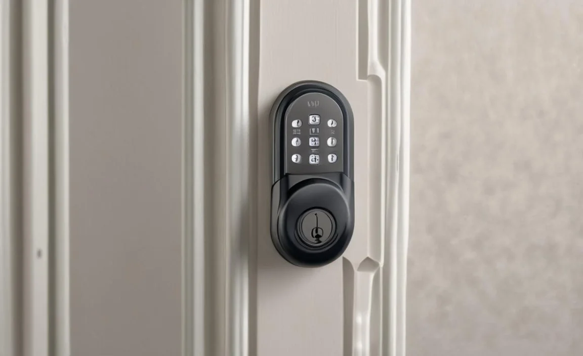 Kwikset Obsidian Keyless Touchscreen Electronic Deadbolt in Satin Nickel