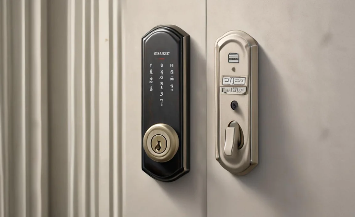 Kwikset Powerbolt 240 5-Button Keypad Satin Nickel Traditional Electronic Deadbolt Door Lock, Featuring Convenient Keyless Entry, Customizable User Codes and Auto-Locking