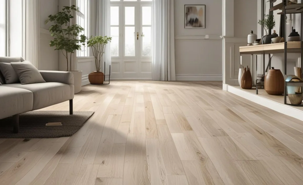 Laying Out The Vinyl Plank Flooring