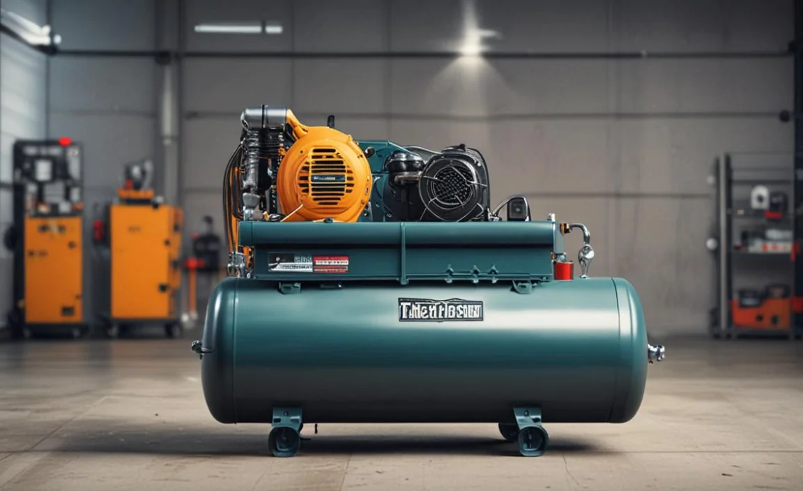 Loading And Securing The Air Compressor
