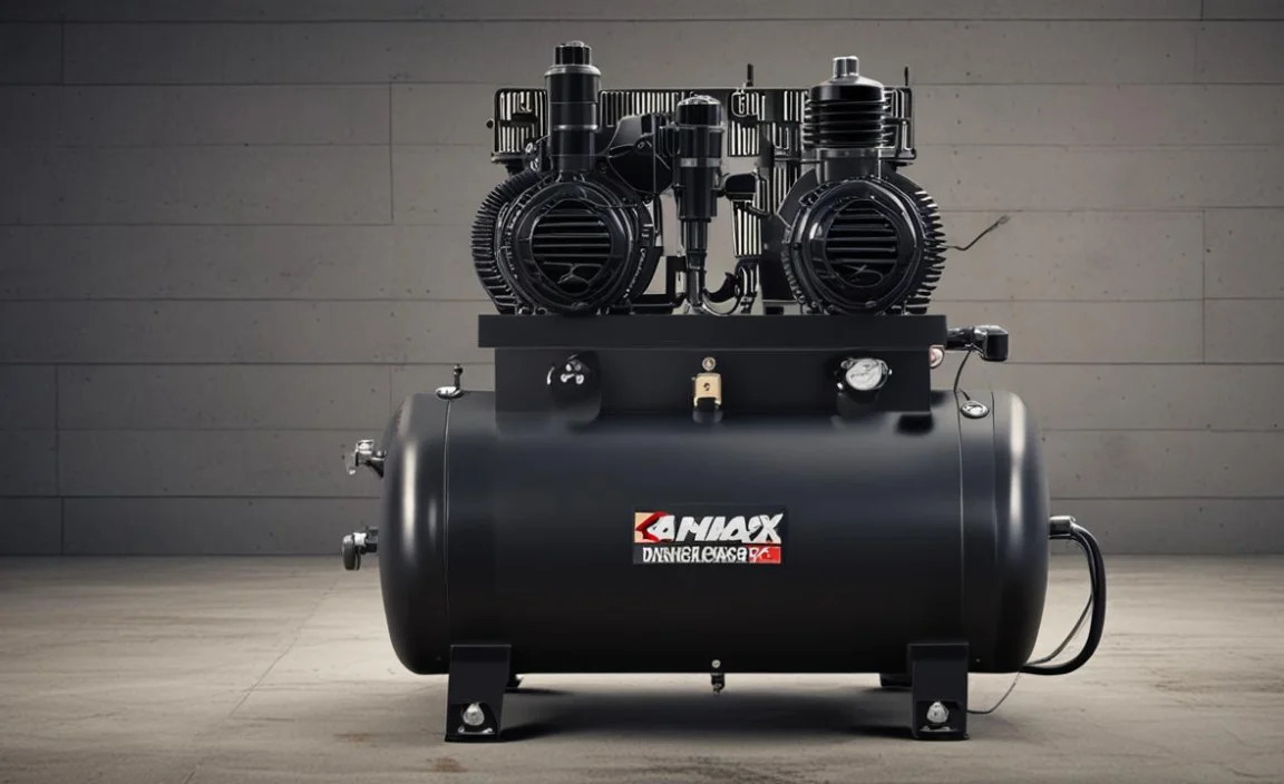 Locate A Suitable Location For The Air Compressor