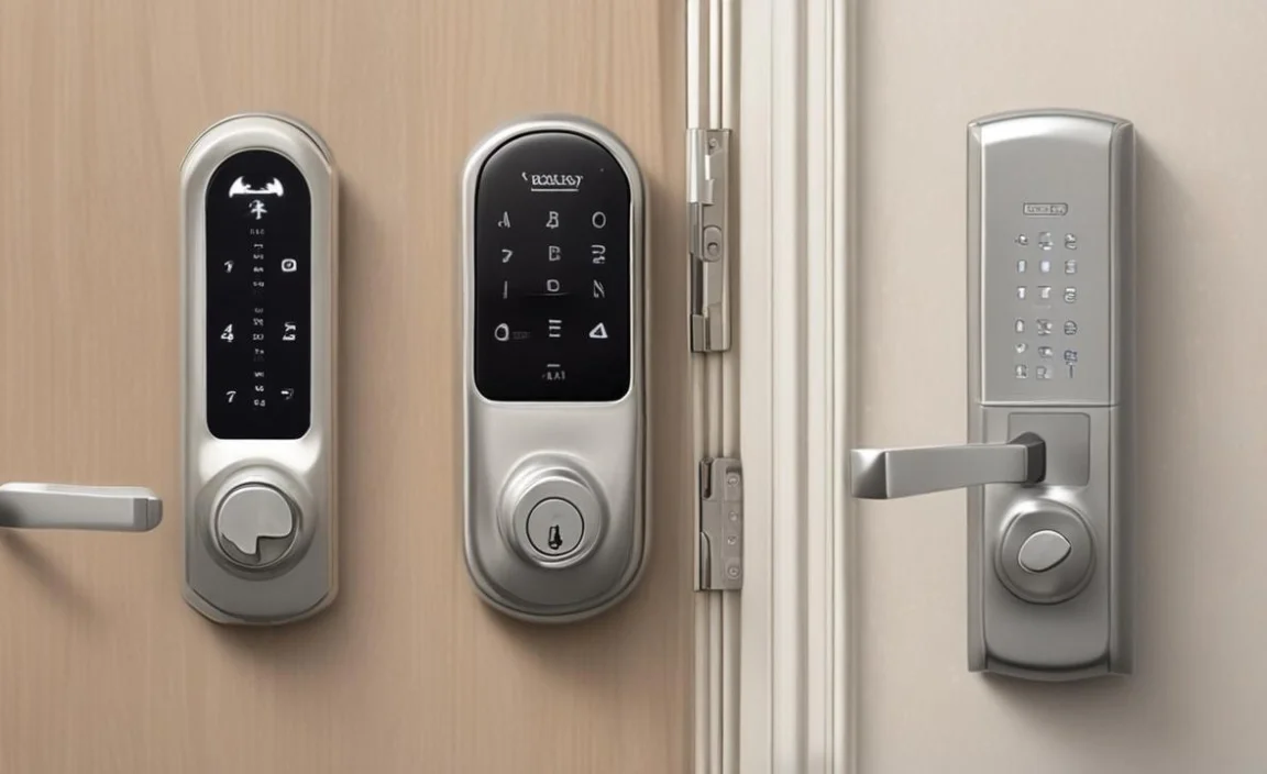 Lockly Secure Pro (Latest Version), Smart Lock with Built-in Wi-Fi, New-Gen Fingerprint Door Lock, Keyless Entry Deadbolt, PIN Genie Keypad, Auto Lock, App Remote Control, Easy Installation