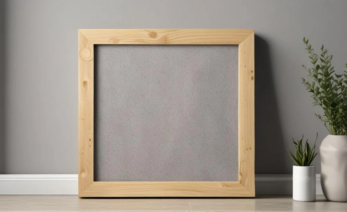 Maintaining And Storing The Wooden Frame For Future Use