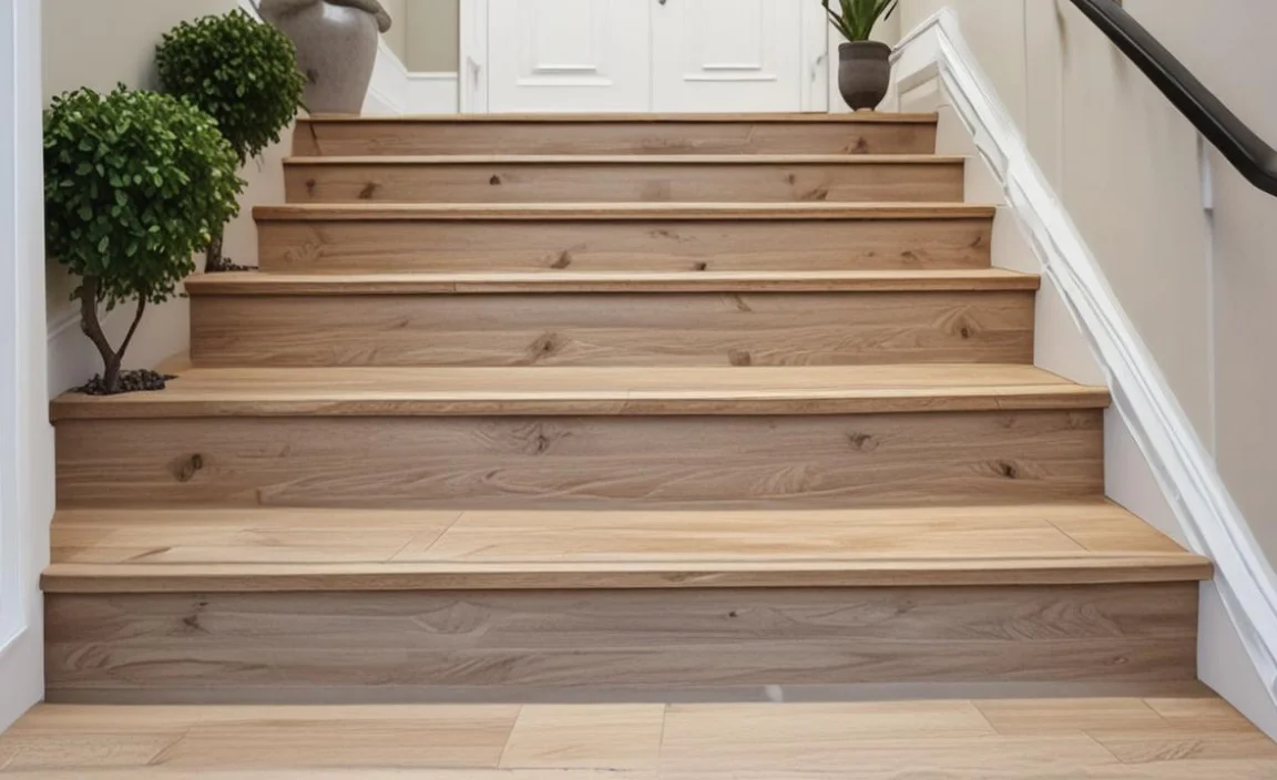 Maintenance And Care For LVP On Stairs