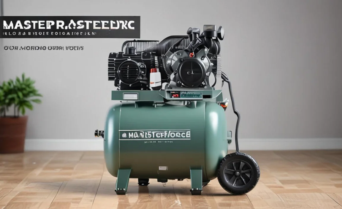 Maintenance Requirements For Masterforce Air Compressor