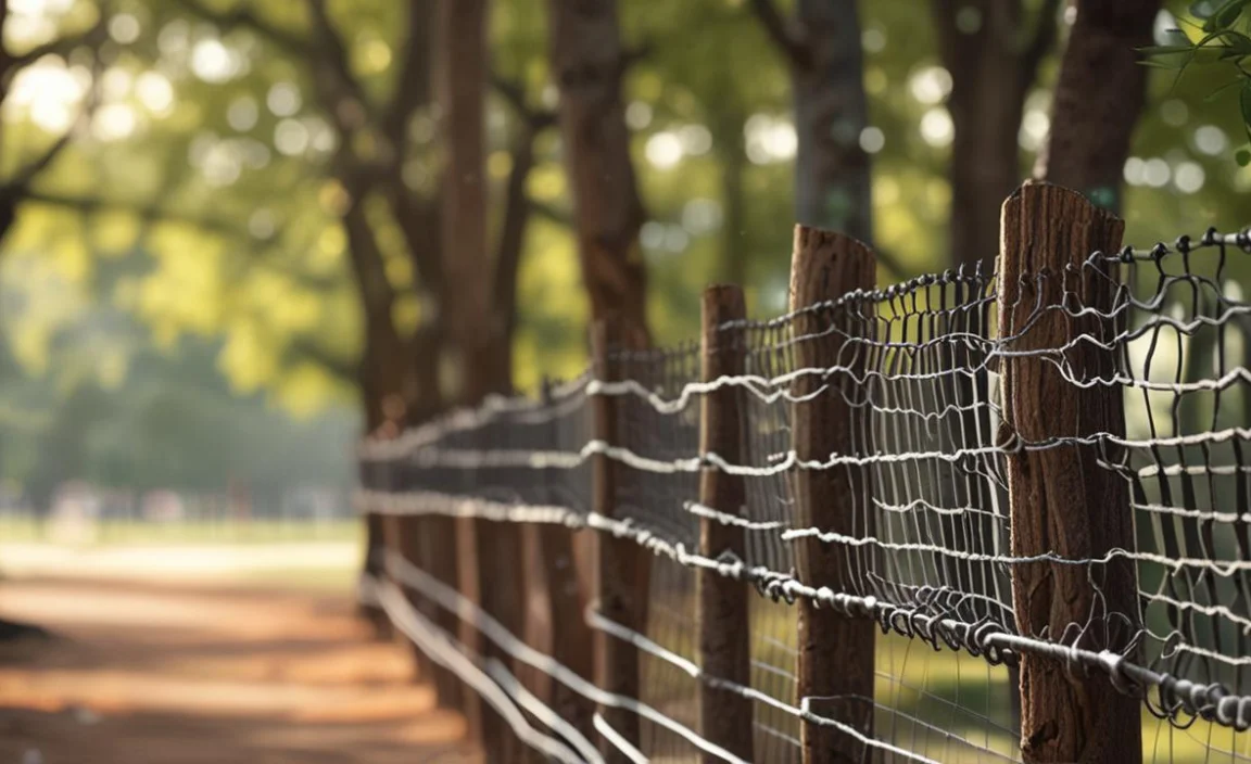 Mark Out The Boundary Of The Fence Using Stakes And Wire