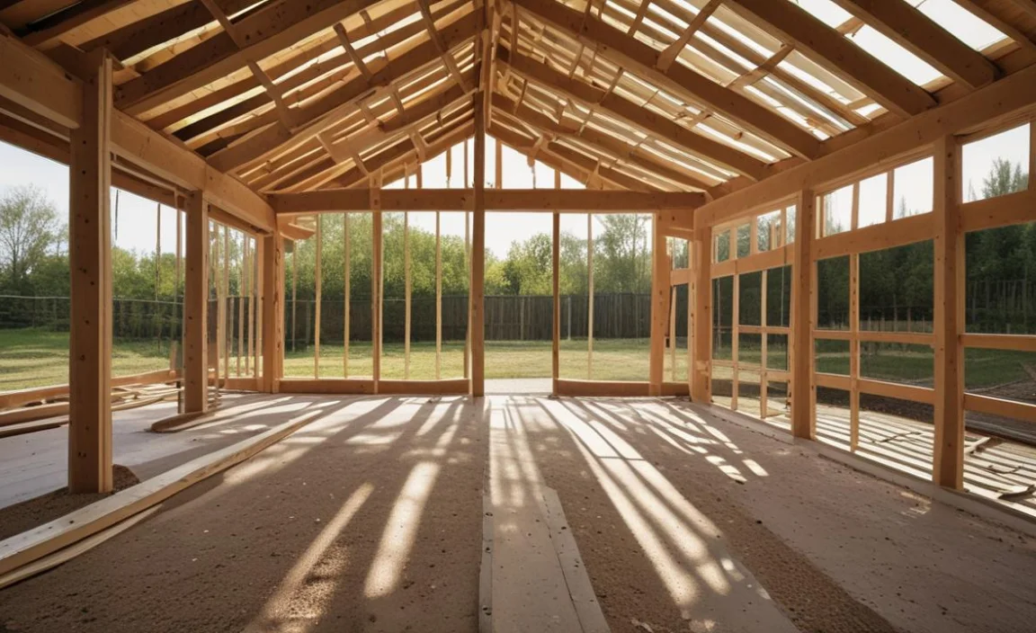 Mark The Layout Of The Joists On The Shed Foundation