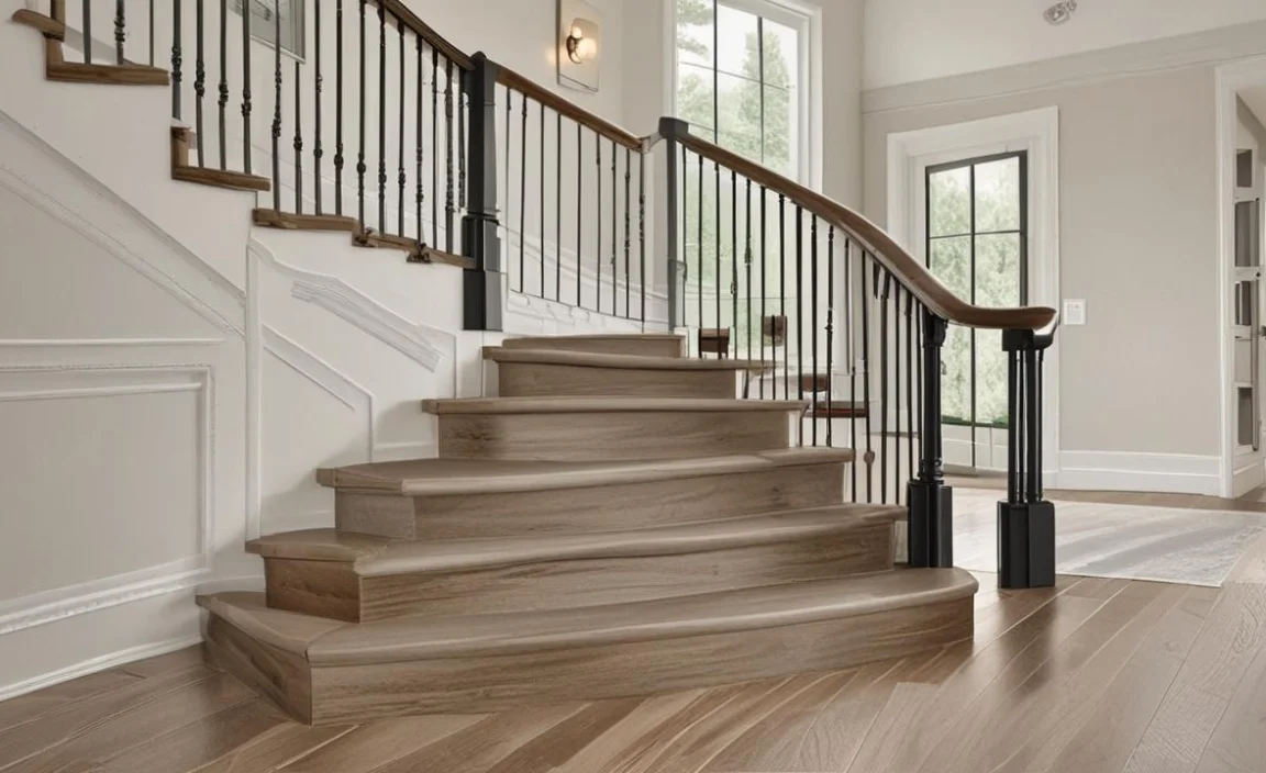 Measuring The Stairs And Ordering LVP