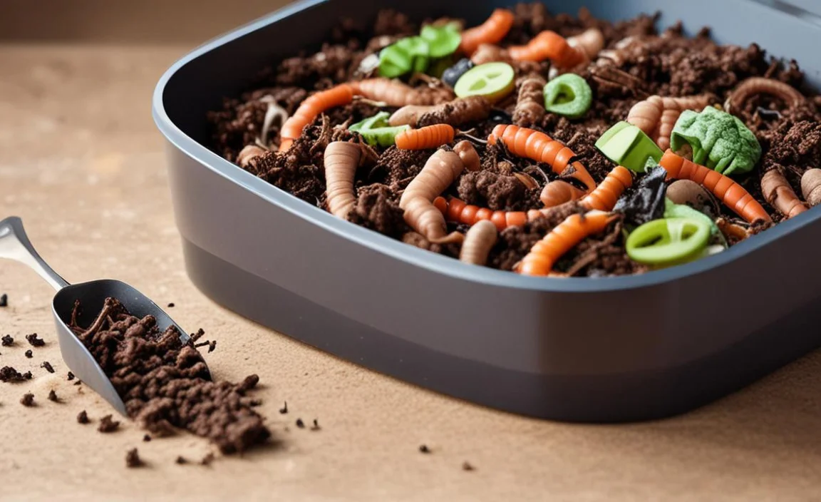Meet the Stars of the Show: The Composting Worms
