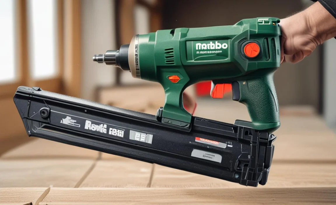 Metabo Cordless Framing Nailer Charging Issu