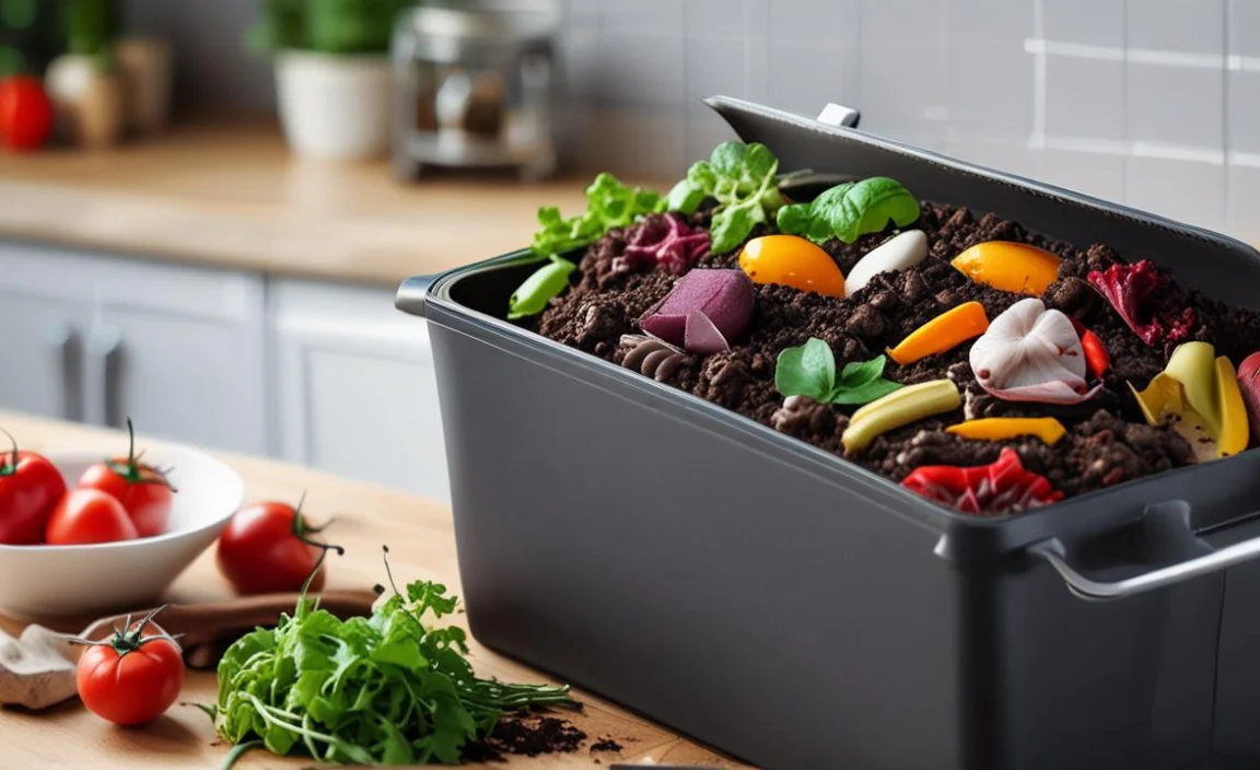 Method 1: Bokashi Bin Composting – Small Space, Big Results!