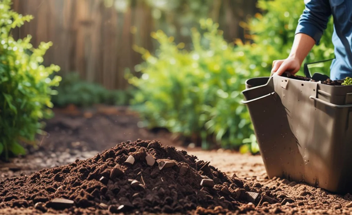 Mixing Compost into Soil (Before Establishing a New Lawn or Overseeding)
