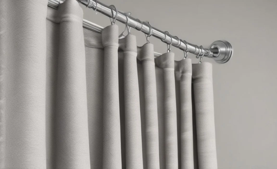 Mounting The Shower Curtain Rod