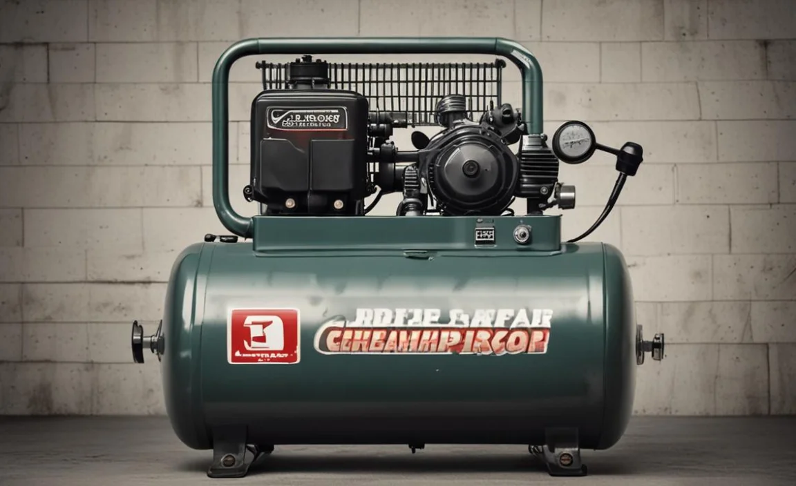 Operating An Old Champion-Air Compressor