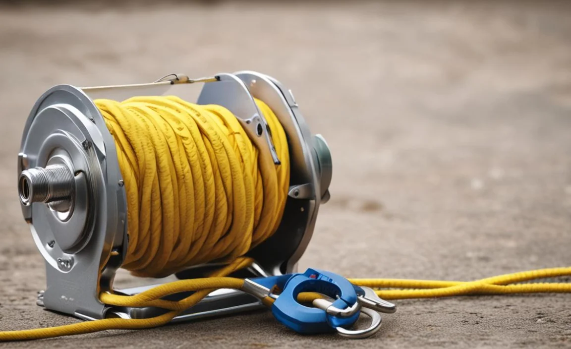 Operating The Capstan Rope Winch Safely