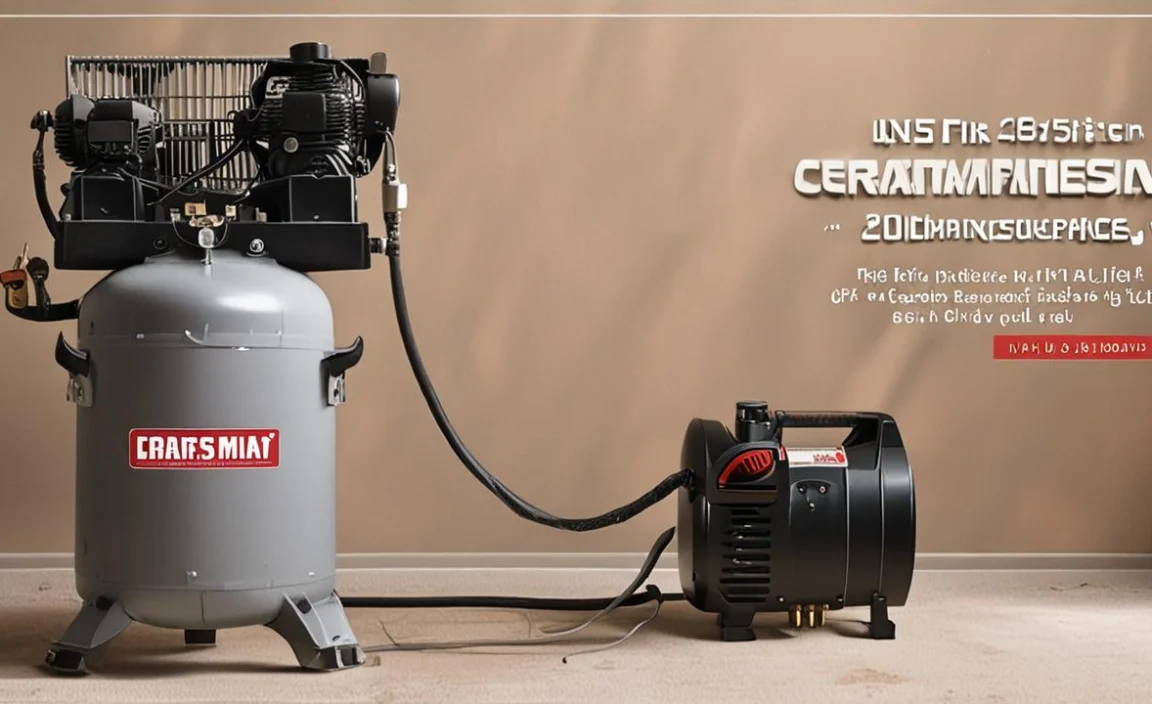 Operating Your Craftsman Air Compressor Safely