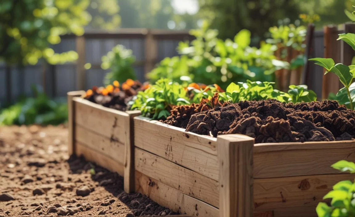 Option 2: DIY Compost Bin (The Contained Method)