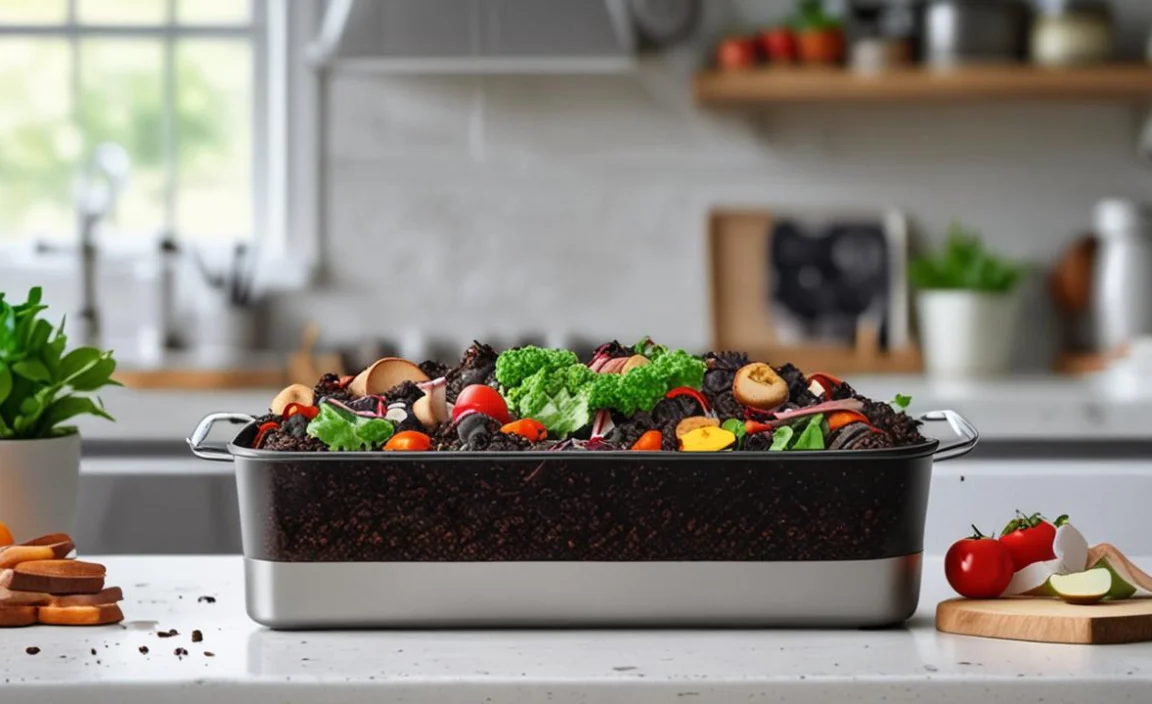 Option 2: Indoor Composting Bins (For Small Spaces)