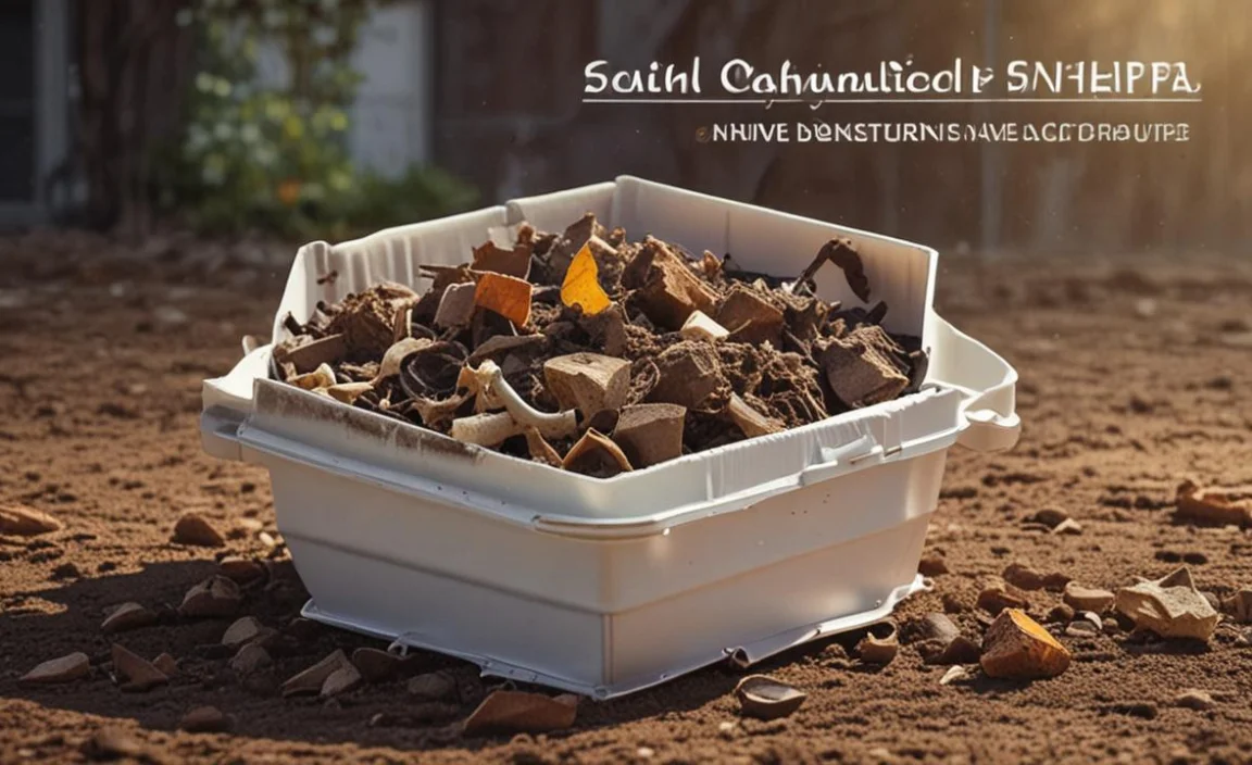 Option 2: Using a Compost Bin