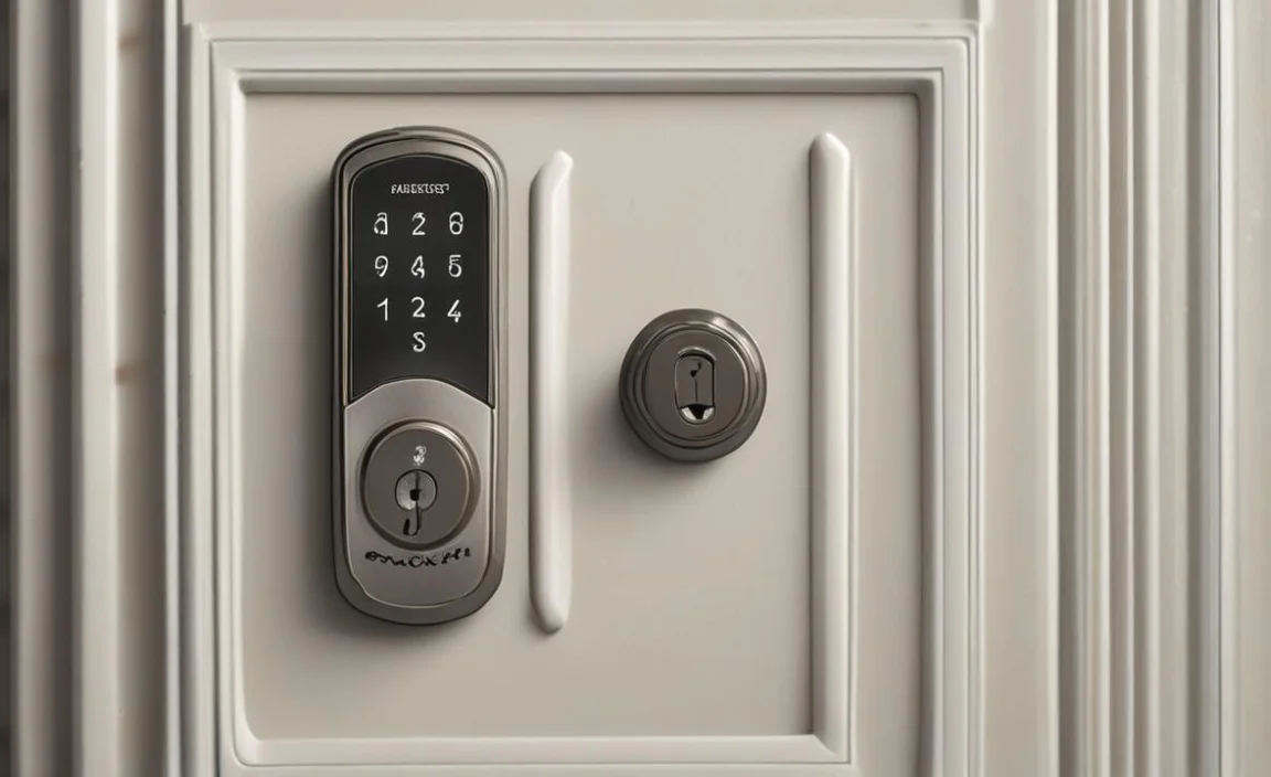 Our Champion: Kwikset Powerbolt 240 5-Button Keypad Satin Nickel Traditional Electronic Deadbolt Door Lock, Featuring Convenient Keyless Entry, Customizable User Codes and Auto-Locking
