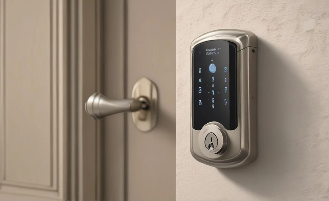 Our Champion: Lockly Secure Pro (Latest Version), Smart Lock with Built-in Wi-Fi, New-Gen Fingerprint Door Lock, Keyless Entry Deadbolt, PIN Genie Keypad, Auto Lock, App Remote Control, Easy Installation