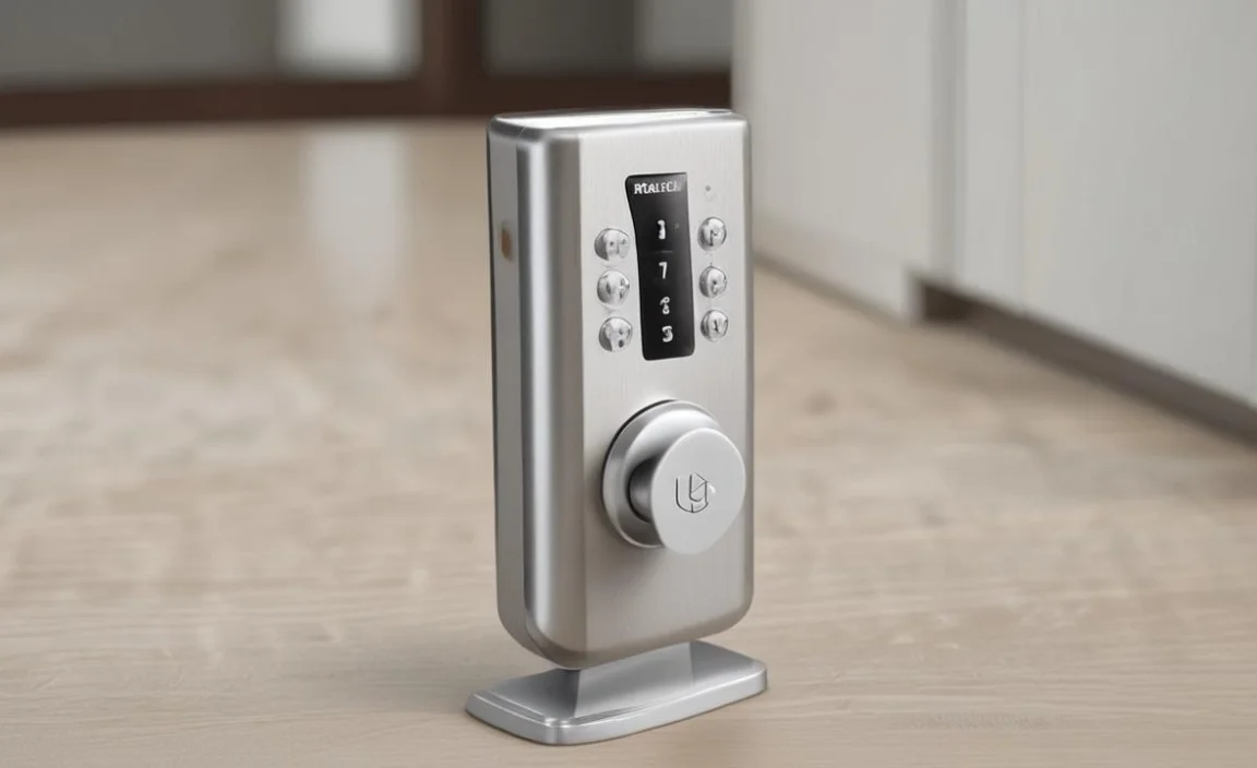 Our Champion: Yale SD-L1000-PB Conexis L1 Smart Keyless Door Handle for Home Security, Remote Lock/Unlock, App Control, Key Card and Phone Tag Included, Polished Brass Finish [BSI Approved]
