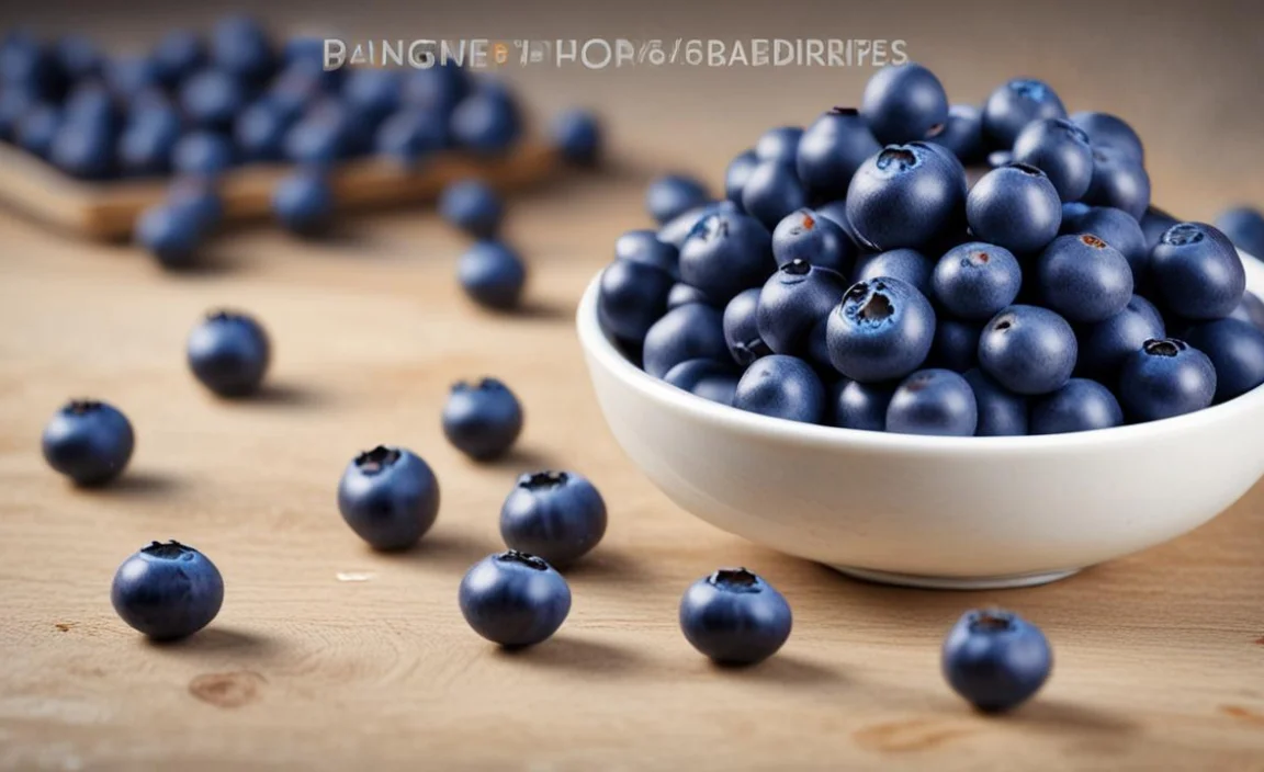 Pair Blueberries With Sweet Toppings Like Whipped Cream