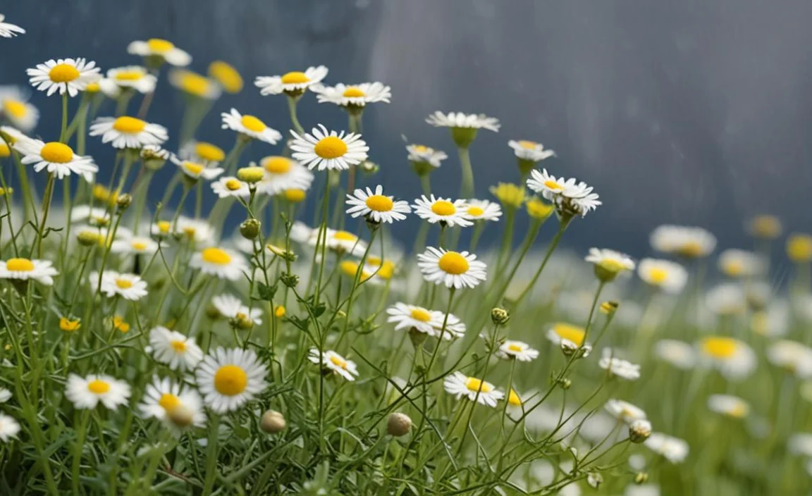 Physical Characteristics Of Chamomile Plants
